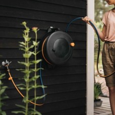 FISKARS Set tambur cu furtun, lungime 30 m, diamet..